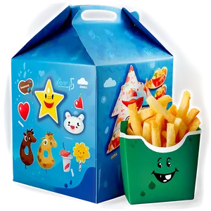 Educational Happy Meal Box Theme PNG Kra15 PNG
