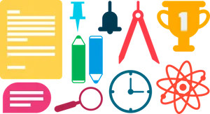Educational Icons Vector