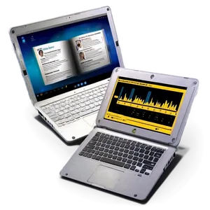 Educational Laptop Concept PNG 52