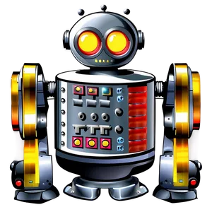 Educational Robot Clipart PNG 29