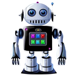 Educational Robot Clipart PNG Urt PNG
