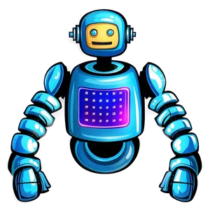 Educational Robot Clipart PNG Vrs91 PNG