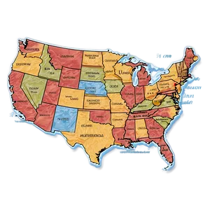 Educational Usa Map PNG 05252024 PNG