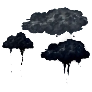 Eerie Black Clouds Png 13 PNG image