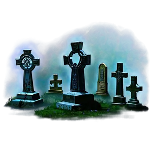 Eerie Graveyard Mist PNG 7 PNG