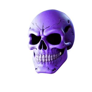 Eerie Purple Skull Trooper Image PNG Stu