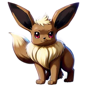 Eevee Evolution Fan Art Png Hrs49 PNG image