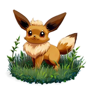 Eevee In The Wild Png 05062024 PNG image