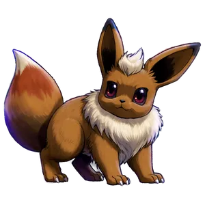 Eevee Pokedex Entry Png Gft14 PNG image