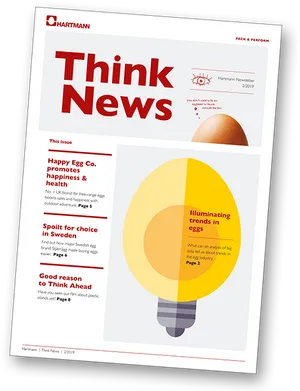 Egg Industry Newsletter Cover PNG image