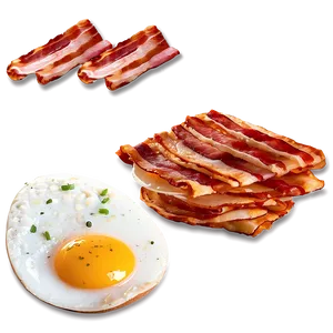 Egg With Bacon PNG Fix98