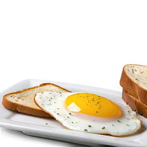 Egg With Toast PNG 05242024