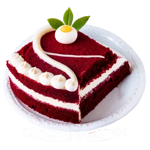 Eggless Red Velvet Cake PNG Vhn
