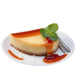Eggless Vegetarian Flan Recipe PNG Dtx