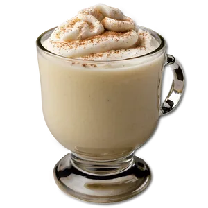 Eggnog With Nutmeg Dusting Png 06132024 PNG image