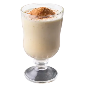 Eggnog With Nutmeg Dusting Png 06132024 PNG image