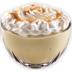 Eggnog With Whipped Cream Top PNG 73