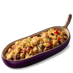Eggplant And Pepper Stuffing PNG 4