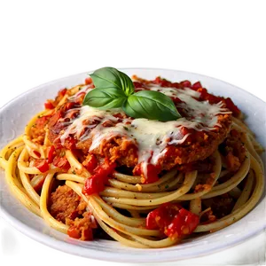 Eggplant Parmesan Pasta PNG Pju PNG