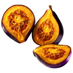 Eggplant Slice PNG 06252024 PNG