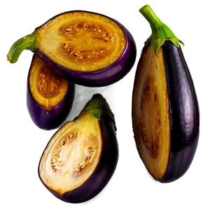 Eggplant Slice PNG Mto14 PNG