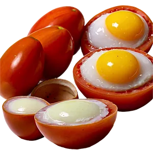 Eggs And Tomatoes PNG Jku PNG