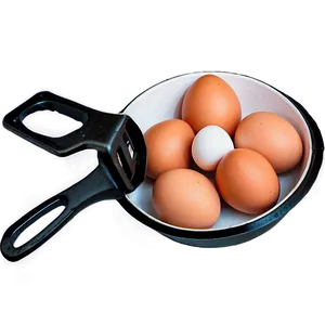 Eggs In Pan PNG Wfx