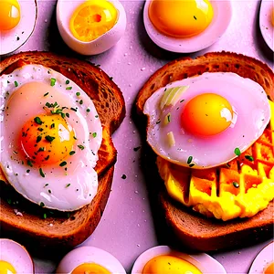 Eggs On Toast PNG 84 PNG