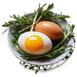 Eggs With Herbs PNG 10 PNG