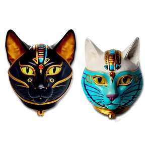 Egyptian Cat Filter PNG 06282024