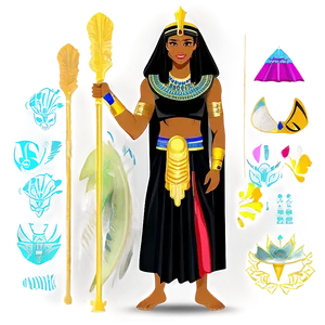 Egyptian Costume PNG Mra5 PNG