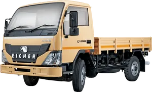 Eicher Pro1049 Lorry Side View PNG image