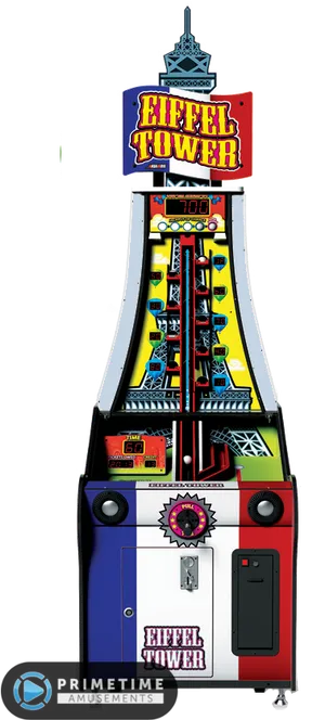 Eiffel Tower Arcade Game Machine