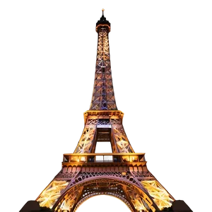Eiffel Tower At Dawn Png Yge16 PNG image