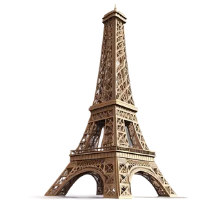 Eiffel Tower Close-up Structure Png 05212024 PNG image