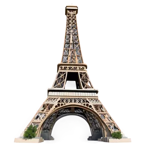 Eiffel Tower Close-up Structure Png 29 PNG image