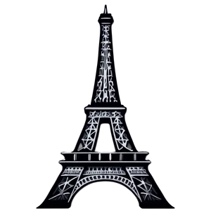 Eiffel Tower Halloween Theme PNG 05212024 PNG