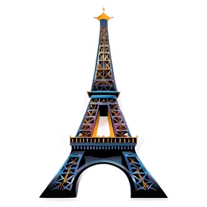Eiffel Tower Halloween Theme PNG Nhj48 PNG