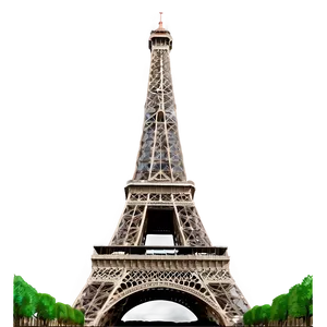 Eiffel Tower Historical Photo PNG 87