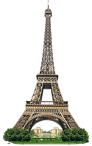 Eiffel Tower Iconic Structure PNG