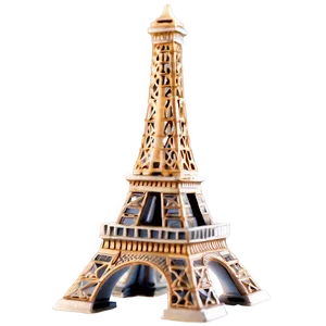 Eiffel Tower Miniature Model PNG Fgh71