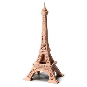 Eiffel Tower Miniature Model PNG Gel