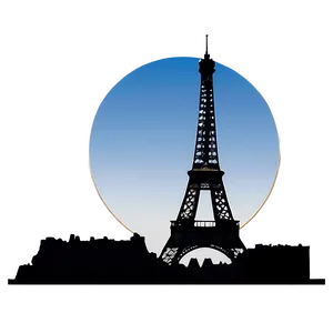Eiffel Tower Paris Skyline PNG Hwh10 PNG