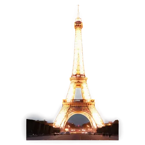 Eiffel Tower Romantic Night Png 61 PNG image
