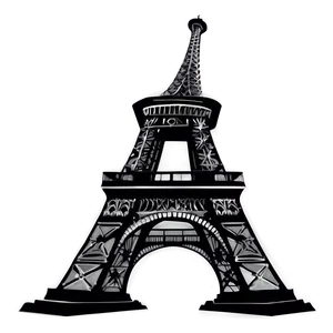 Eiffel Tower Silhouette Png 39 PNG image