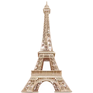 Eiffel Tower Vintage Postcard Png 05212024 PNG image