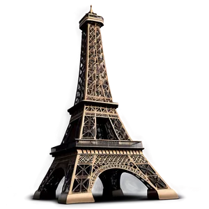 Eiffel Tower With Fireworks Background PNG Qhu84 PNG