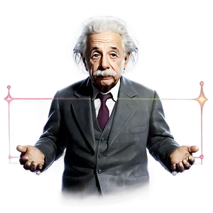 Einstein And Light Beam PNG Uxs67 PNG