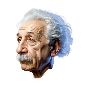 Einstein Brain Power PNG Aah