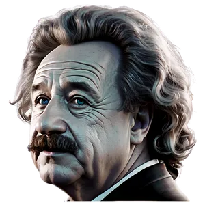 Einstein Hair Icon PNG 06242024